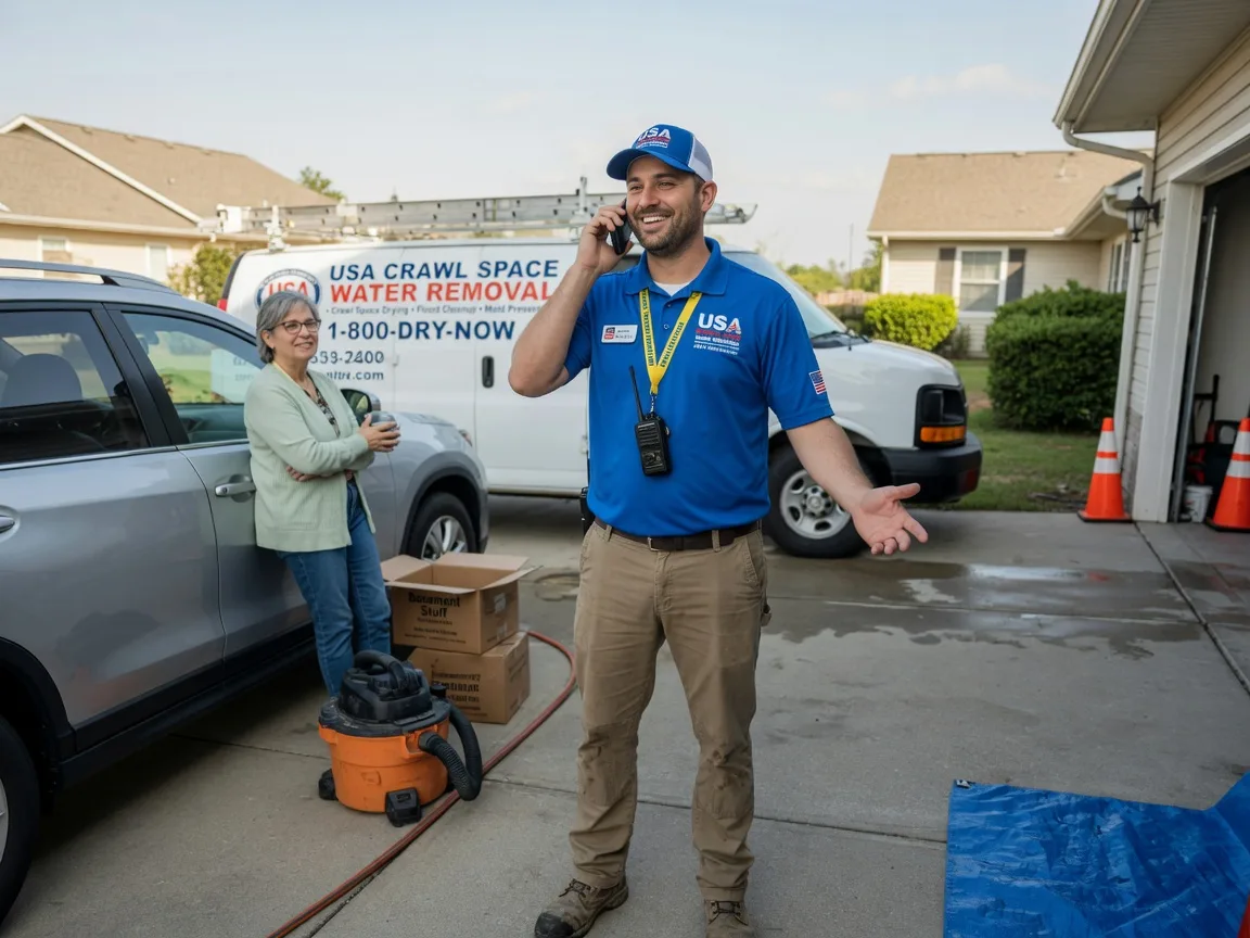 Crawl Space Water Removal Cherry Valley, AR FAQs